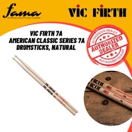 [FAMA]VIC FIRTH 7A AMERICAN CLASSIC SERIES 7A DRUMSTICKS NATURAL
