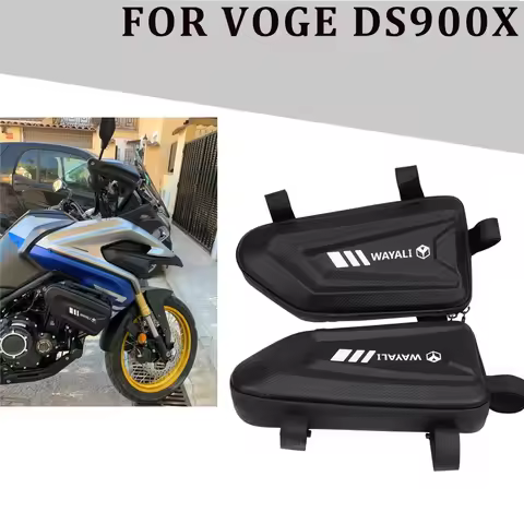 Motorcycle Side Bag Tool Bags Frame Bumper Rod Waterproof Storage Bag For VOGE Valico DS900X DSX900