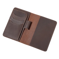 Journal Cover for Field Notes Leather Multifunctional Organizer with Pen Loop Business Card Holder f