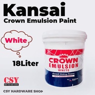 KANSAI PAINT CROWN Emulsion Paint 18 Liter White