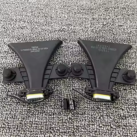 GHXAMP Mini Enthusiast Horn Tweeter Car Mounted Tweeter External Treble Speaker 6ohm 8W 2pcs