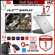 Dell XPS 13 Series | i5/i7 5th–7th Gen | 8GB RAM | 256GB SSD | Touch/Non-Touch | Premium Ultrabook