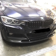 M-performance carbon Look front Lip defuser fix for BMW F30 msport M-sport bumber 3 series