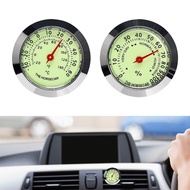 【Worth-Buy】 Automobile Air Vent Clip Mini Car Styling Luminous Thermometer Hygrometer Car Ornaments Interior Accessories Decoration