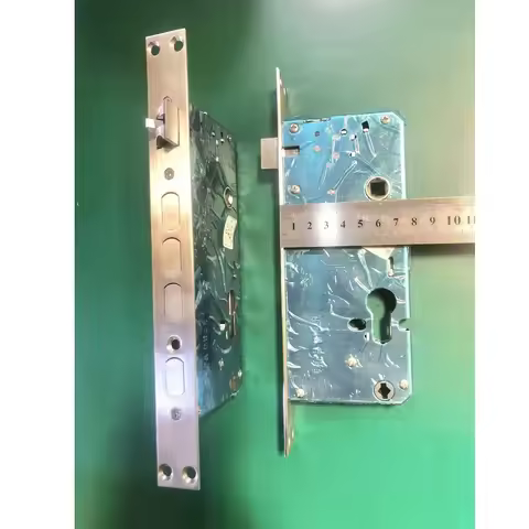 6068 5068 Narrow Smart Door Lock Case Smart Door Lock Body Stainless Steel Lock Fittings