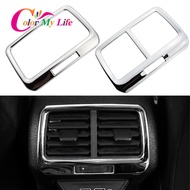 【2023】Color My Life Rear Air Outlet Cover for Volkswagen VW Golf 7 7.5 MK7 MK7.5 2013-2019 Back Air Condition Vent Panel Trim Stickers