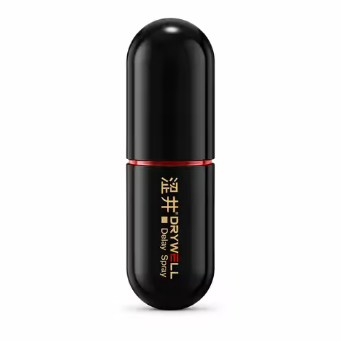 Delay Spray for Men, External Male Delay Spray, Compact Capsule Bottle, Portable Pocket-Size Design 
