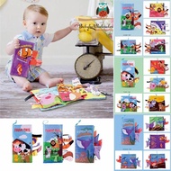 SOFT BOOK 3D TAIL JUNGLE 3D ANIMAL BABY CLOTH BOOK TOY/
