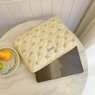Laptop Bag Ins Gentle Small I Fresh Flower Shockproof Tablet Pc Liner Package Suitable for 9.7 10 13