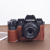 เคสป้องกันกล้อง Fujifilm XM5 แบบลำลอง กระเป๋าใส่กล้องแบบอเนกประสงค์ ด้านหน้าทำจากหนังเทียม เหมาะสำหร