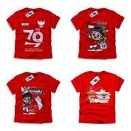 MERAH Red independence t-shirt - red independence t-shirt - red independence children's t-shirt