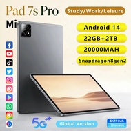 2026 Global Version Mi Pad 7S Pro Tablet Snapdragon 8 Gen2 20000mAh Android14 22GB+2TB 5G 4K HD Dual