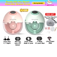 [NEW] [FREE PUMP CASE ] Bunny Goody G7 Hands Free Electric Wearable Breast Pump / Goody G7