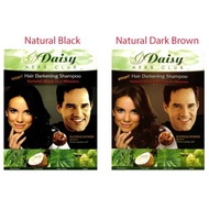 Daisy Hair Dye DIY coloring darkening Shampoo black and dark brown in 5 minutes and 15 mins