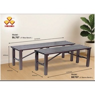 3V BENCH CHAIR/ KERUSI PANJANG (ANTI RUST)