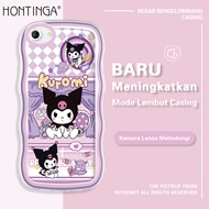 （Lokal Ready)Hontinga Silikon Lembut Case Casing hp Untuk OPPO A54 A54S A54 2021 A55 A5S A52 A5 2020