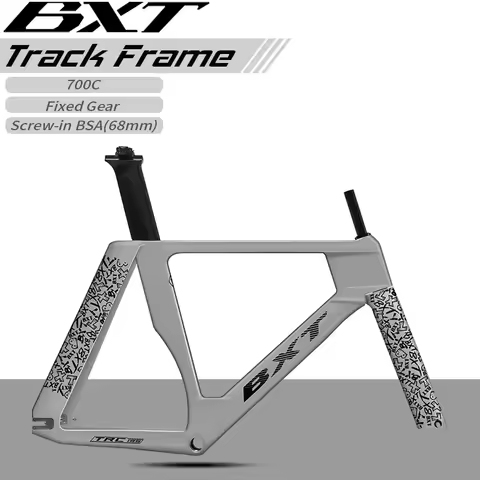 BXT 195 T1000 Carbon Track Frame Fixed Gear Track Bike Carbon Frame fit 700Cx28C Tire size XS/S/M/L 