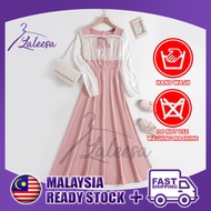 LALEESA DRESS DAISY LD212200  Korean Style Dress Muslimah Dress Women Dress Plus Size Baju Raya 2024