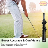 CEYOU Golf Swing Training Grip, Left-Handed Universal Golf Club Grip,  Right-Handed Black Golf Train
