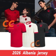 2026 Albania World Cup Soccer Football Jersey Sports T shirt Men's player Albania Jerseys Top Qualit