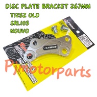 Y125Z OLD MODEL SRL105 NOUVO NOUVO-S - 267MM FRONT DISC BRACKET DEPAN PIRING PLATE CALIPER 267 MM KA