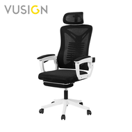 Vusign เก้าอี้ออฟฟิศ เก้าอี้สำนักงาน เก้าอี้ทำงาน เก้าอี้ รับน้ำหนักได้ 150KG ปรับความสูงได้ หมุนได้