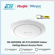 Ruijie Reyee RG-RAP2266, Wi-Fi 6 AX3000 Indoor Ceiling-Mount Access Point