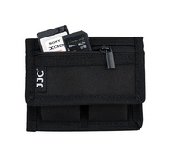 JJC BC-P2 Battery Pouch Holds 2 DSLR Camera Batteries and 2 SD/XQD/CF cards