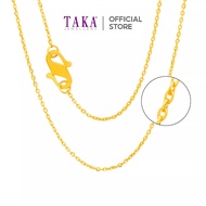 TAKA Jewellery Banzi 916 Gold Chain