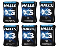 Halls XS Mentho-Lypthus Sugar Free (15g x6)