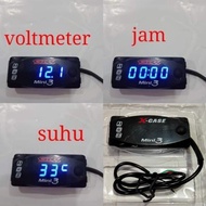 Volt meter+Clock+Temperature