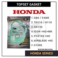 HONDA TOPSET GASKET TOP SET - AIRBLADE AIR BLADE / PCX150 PCX 150 / ICON / HX135 HX 135 / TH110 H110