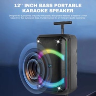 VINNFIER TANGO 606 WMB 12'' BASS BLUETOOTH KARAOKE SPEAKER WITH PARTY LIGHTS / AUX IN / USB / MICRO 