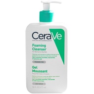 （คูปอง）CERAVE Foaming Cleanser 236 ml /473ml มีสินค้าในไทย