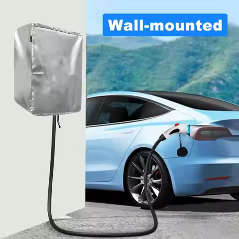 Charger Station Cover Protector Electric Vehicle Charger Rain Cover Weatherproof EV Charger Cover fo