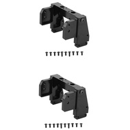 2X Metal Tail Beam for Tamiya 1/14 RC Truck Trailer Car Tipper Scania Actros Volvo Lesu MAN Actros U