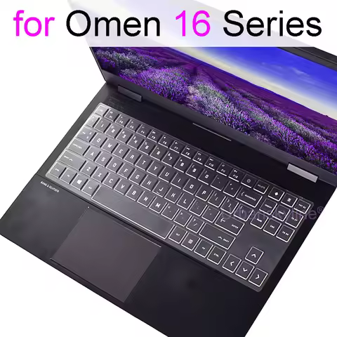 Keyboard Cover for HP Omen Transcend Slim 16 16t 16z 16-wd 16-wf xd xf 16-u 16-c 16-k 16-n Gaming Si