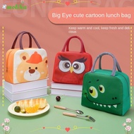 MOLIHA Insulated Lunch Box Bags, Lunch Box Accessories Thermal Bag Cartoon Lunch Bag,  Non-woven Fabric Portable Tote Food Small Cooler Bag