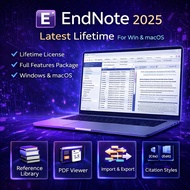 EndNote 2025 Full Version Lifetime For Windows & macOS | Reference Management & Citation Software
