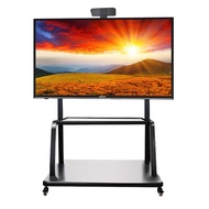 Free shipping LCD TV mobile stand floor cart 55/65/75 inch floor stand all-in-one hanger