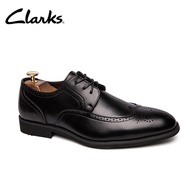Clarks_รองเท้าคัทชูผู้ชาย WHIDDON WING 26158007 สีน้ำตาล