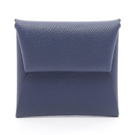 [二手] Hermes HERMES 零錢包 Bastia Verso Blue Saphir Vert Anglais Blue Saphir/Vert Anglais 皮革 Bastia Vers