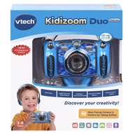 VTech Kidizoom Duo 5.0 Deluxe Digital Selfie Camera with MP3 Player & Headphones