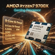 AMD | AMD Ryzen 7 9700X 8-Core 16-Thread L3=32M 65W without fan PCIe 5.0 Up to 5.5GHz DDR5 Socket AM