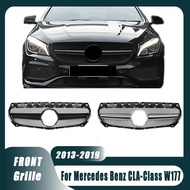 For Benz CLA-Class W177 13-19 CLA180 CLA200 CLA250 CLA45 AMG Chrome Black AMG Grille Chrome Silver A