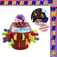 BORONG Creative Toys Kids Children Funny Lucky Gadget Jokes Large Pirate Barrel Game Toys