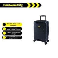 CAT CARGO STEALTH Hard Case Luggage 20"/54CM CABIN SIZE BLACK