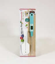 OiKO - OiKO 二合一探針式溫度計連矽膠刮刀 KC-103-H902 (藍色) #抹刀 #烘焙 #耐熱 #耐高溫 #餐廚 #食品級 #矽膠 #耐熱矽膠 #廚房 #溫度計 #探針式 #電子溫度計