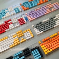 New 104 Pcs Mechanical Keyboard Keycaps Set OEM Backlit Two-Color ABS Key Cap for 61/87/104 Keycap