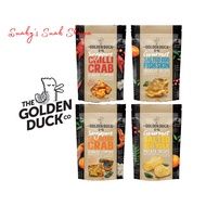 The Golden Duck Salted Egg Crunchy Crisps Chips | Fish Skin | Potato Ridges | Seaweed Tempura